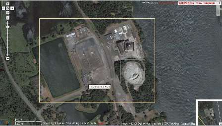 Trojan Nuclear Power Plant from Wikimapia
