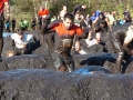 In the mud mile.
