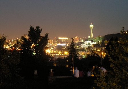 Seattle's Gas Works Park fireworks celebration!