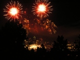 Seattle's Gas Works Park fireworks celebration!
