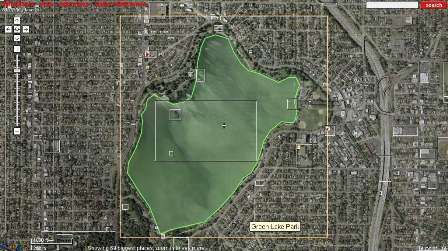 Seattle's Green Lake in Polygons