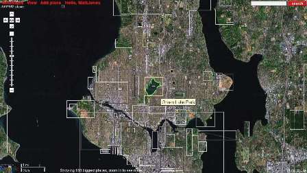 Seattle's Green Lake in Polygons