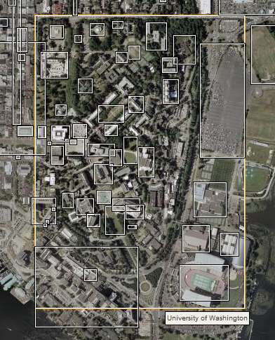 The University of Washington on Wikimapia