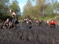 In the mud mile.