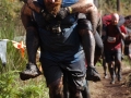 Being carried by Greg in the warrior carry.